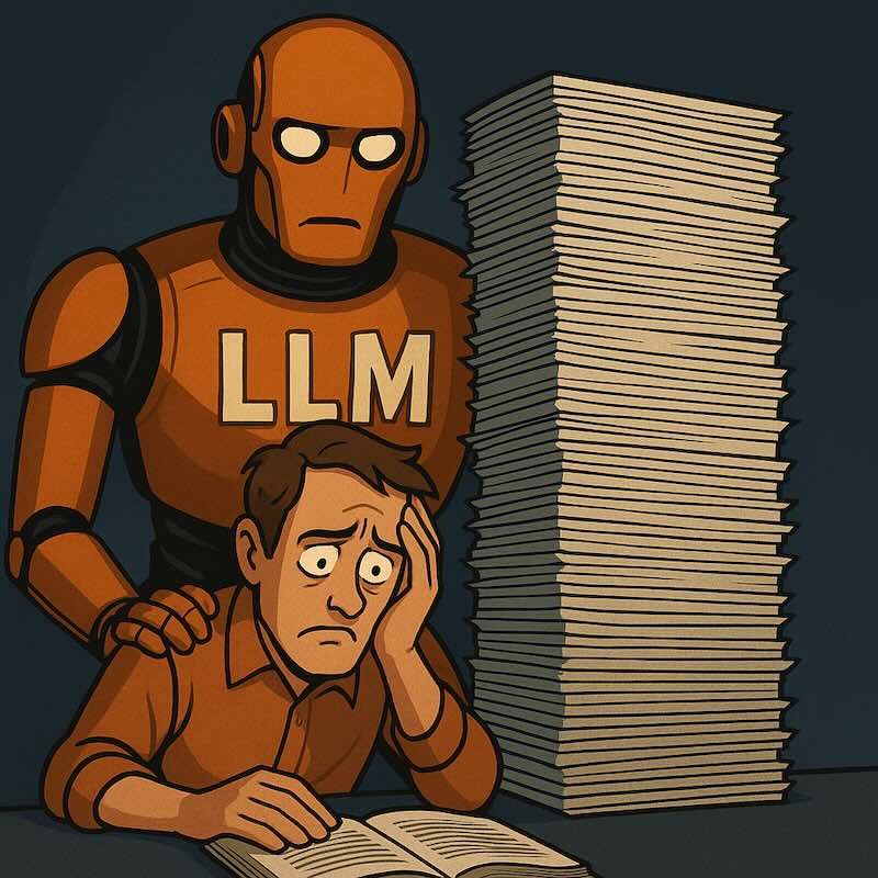 LLM Reading Overwhelming Papers.jpg